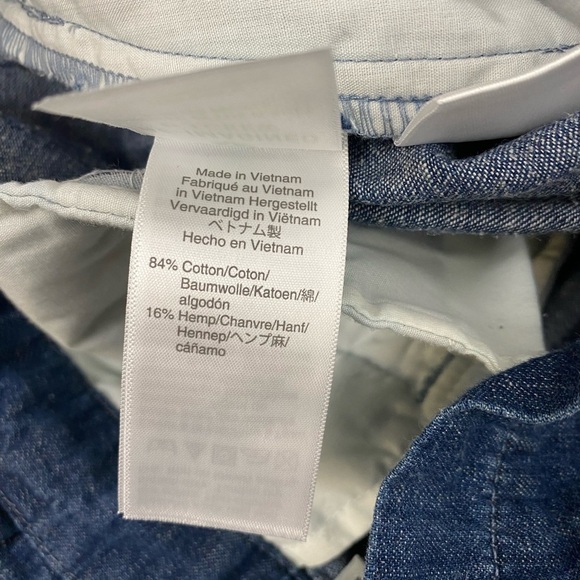 J Crew Paperbag Short in Santa Ana Wash, Size 4, Paperbag Waist Boho Shorts - Picture 5 of 8